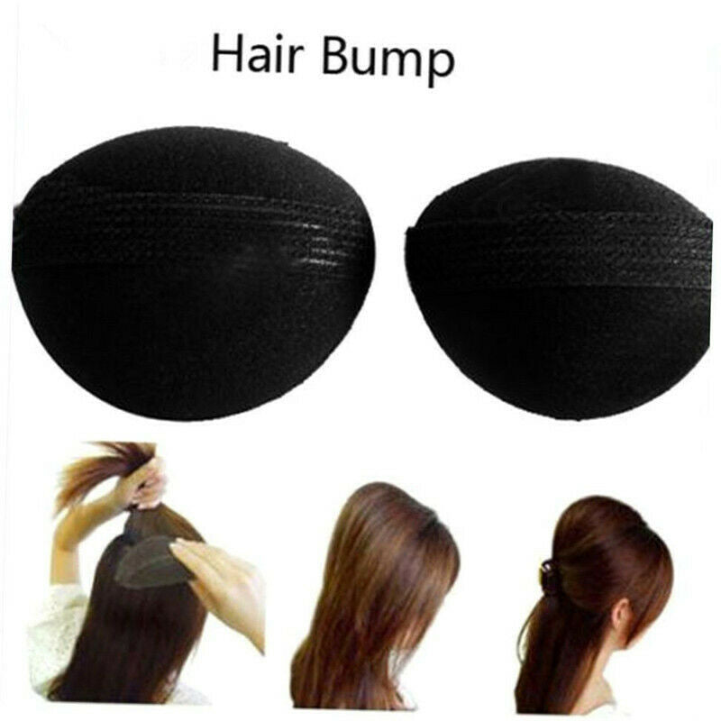 2 pcs Hair Volume Boost Invisible Sponge Bases Fluffy Bump Up Puff Insert Foam
