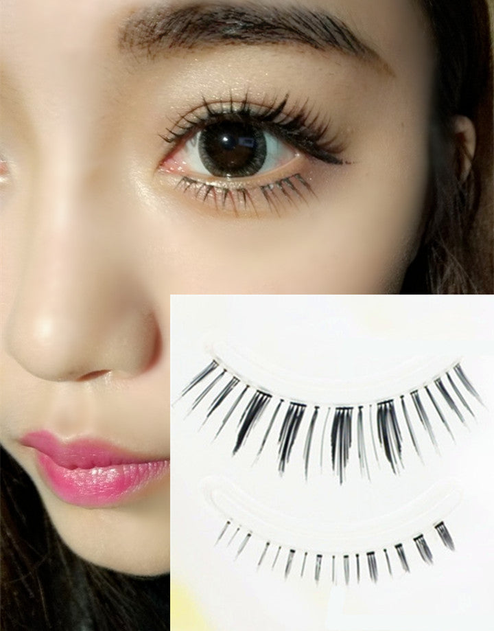 Dorisue False Eyelashes Combo Lash Beginner Eyelash Set with Top upper Lashes and bottom lower lashes (4 Pairs Set )