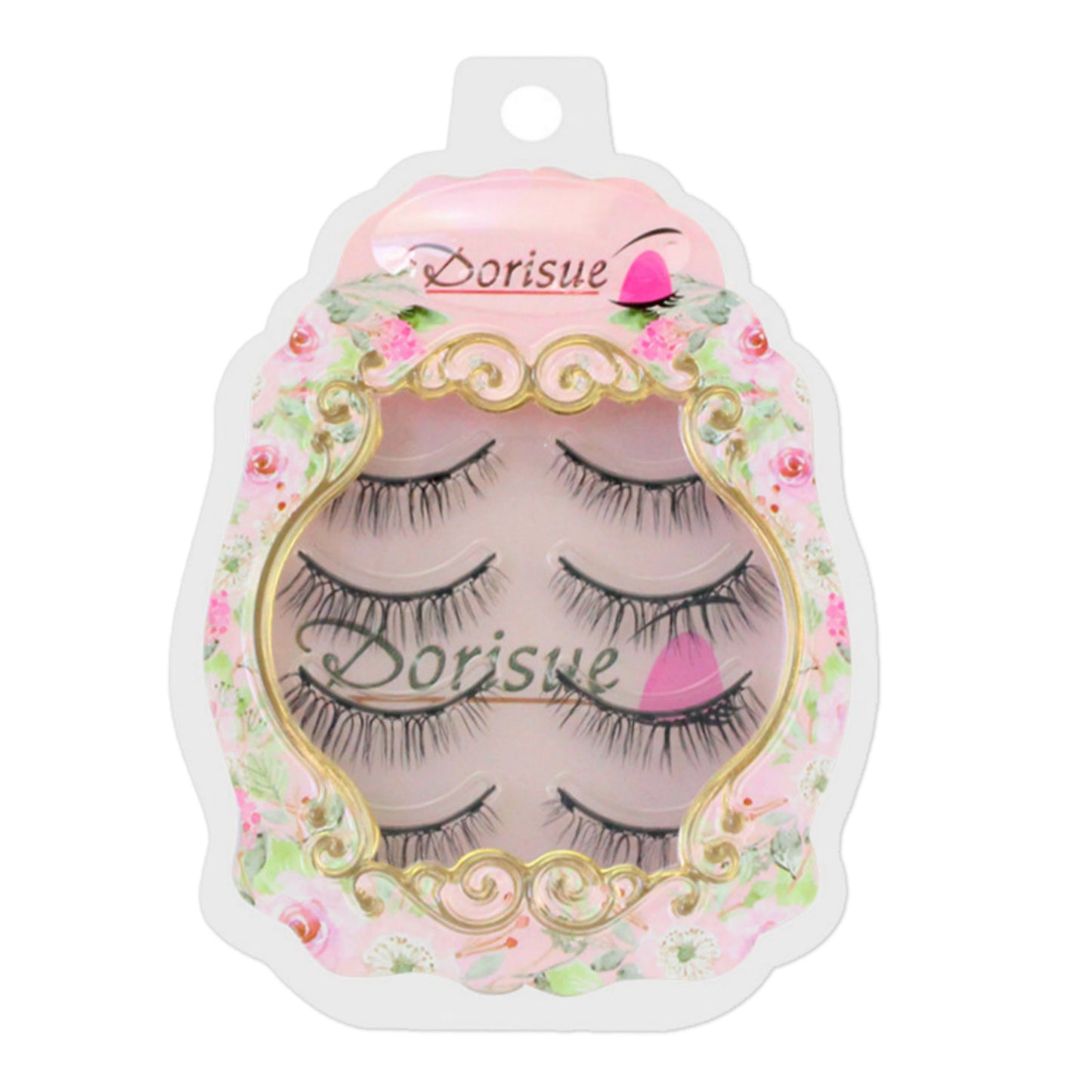 Dorisue Magnetic eyelashes Magic False Eyelashes, With Reusable lashes Each for 40 use [4 Pairs Set] E2 Magnetic lashes
