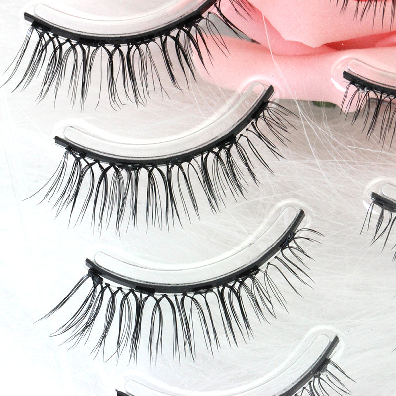 Dorisue Magnetic eyelashes Magic False Eyelashes, With Reusable lashes Each for 40 use [4 Pairs Set] E2 Magnetic lashes
