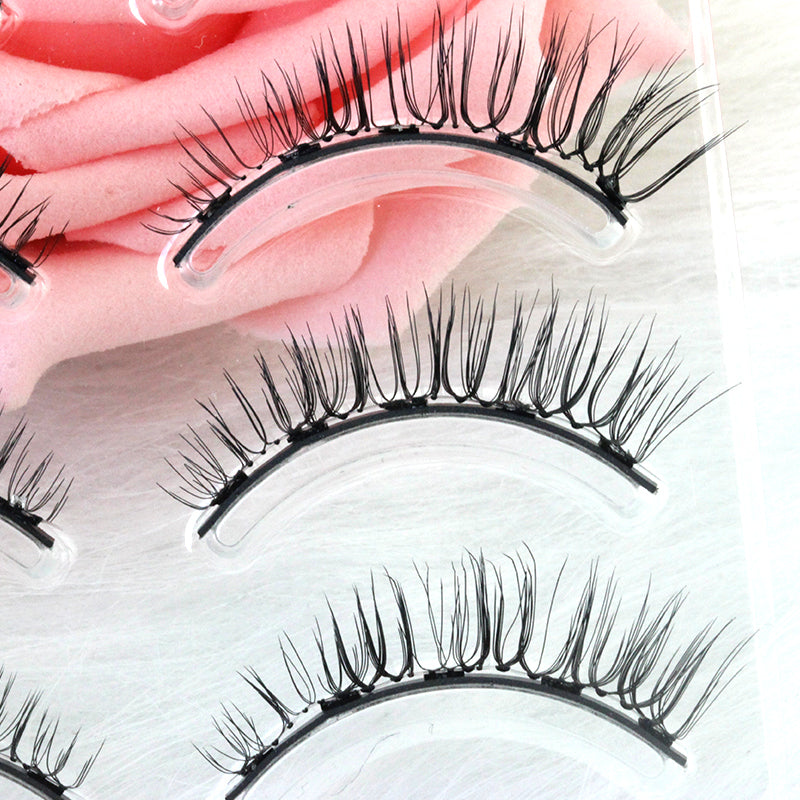 Dorisue Magnetic eyelashes Magic False Eyelashes, With Reusable lashes Each for 40 use [4 Pairs Set] E2 Magnetic lashes