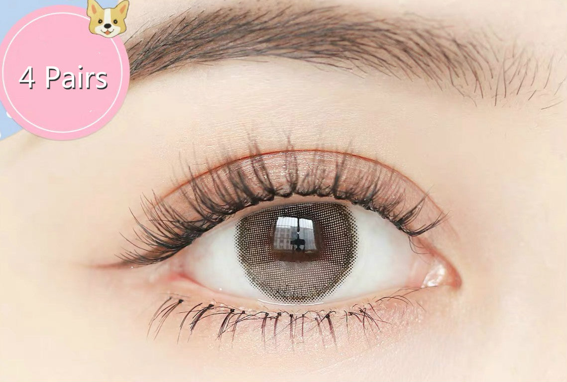 Dorisue Natural looking false eyelashes Short lashes Lightweight 4 eyelashes pack lashes pack