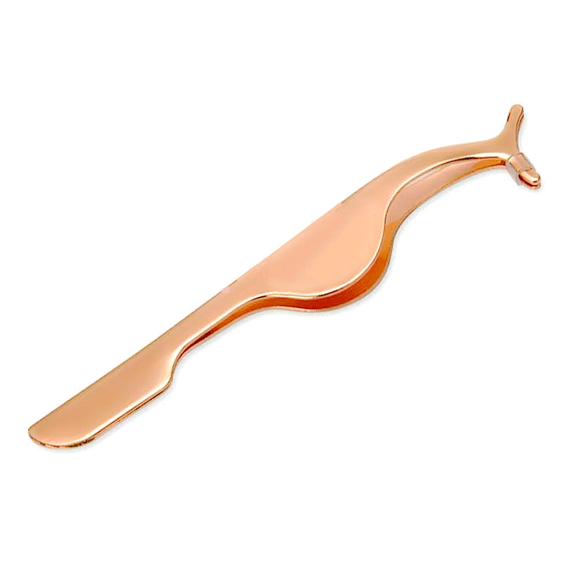 Dorisue False Eyelashes Applicator Tool Gold Eyelash Clip Tweezers Nipper Extension Tweezers Remover …