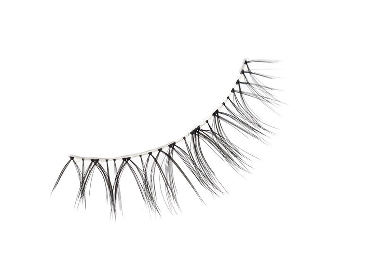 Dorisue V Shape Wispy lash Natural Short false eyelashes 3D Light Weight 4 eyelashes pack E6