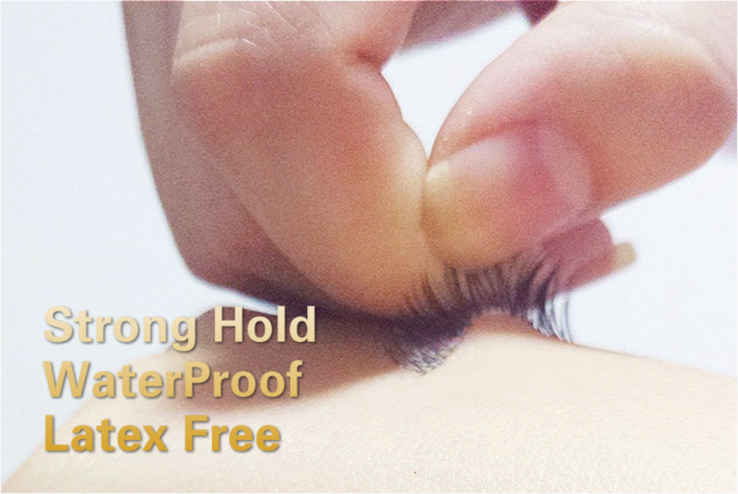 Dorisue Pro Strong Hold Water-Proof False Eyelashes Glue Hypoallergenic Adhesive Best Glue for Sensitive eyes Long-Lasting Lash Glue Clear (Clear)