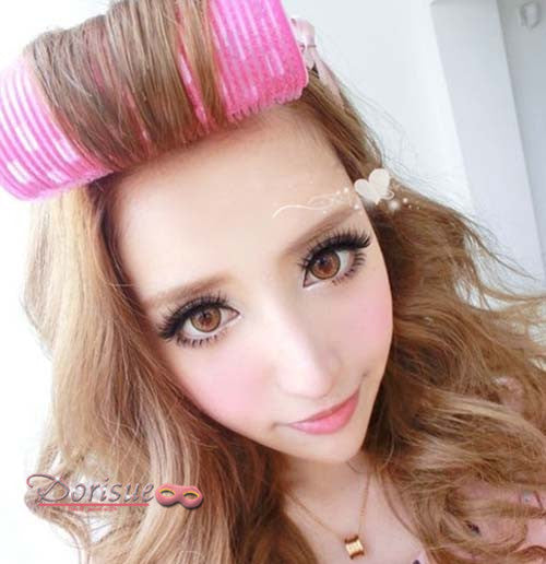 Dorisue H201 10 Pairs Natural Lower Bottom False Eyelashes Long Thin Lashes