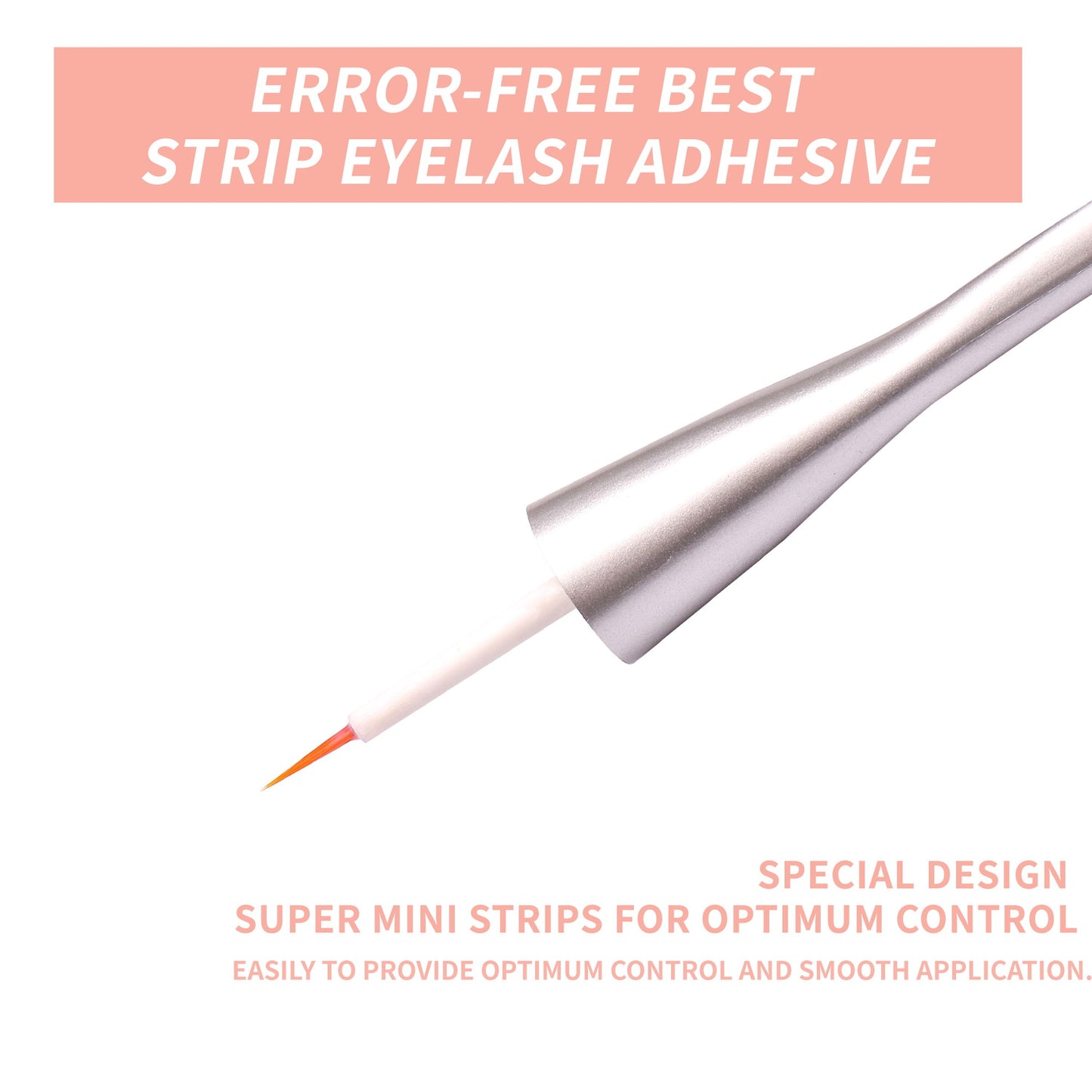 Dorisue Pro Strong Hold Water-Proof False Eyelashes Glue Hypoallergenic Adhesive Best Glue for Sensitive eyes Long-Lasting Lash Glue Clear (Clear)