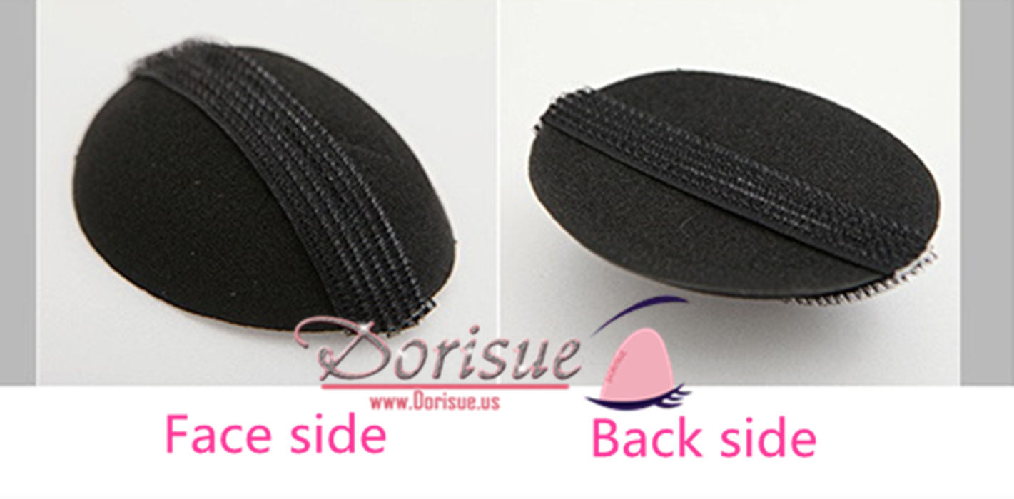 Dorisue Charming BUMP IT UP Volume Inserts 2P Big and small hair styler Insert Tool Hair Comb Black colors