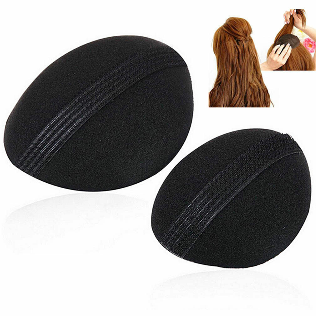 2 pcs Hair Volume Boost Invisible Sponge Bases Fluffy Bump Up Puff Insert Foam