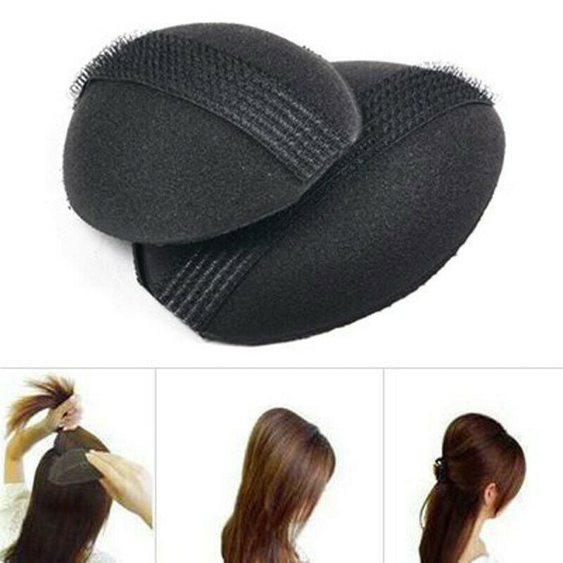 2 pcs Hair Volume Boost Invisible Sponge Bases Fluffy Bump Up Puff Insert Foam